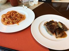 意面&nbsp;+&nbsp;牛排-富力丽思卡尔顿酒店·香荟全日制餐厅