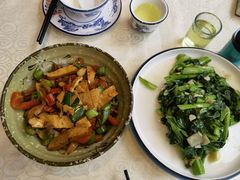 油渣菜心-湖南乡情湘菜馆(罗湖店)