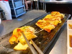 芝士鸡蛋卷-韩聚屋韩国烤肉餐厅(新北万达店)