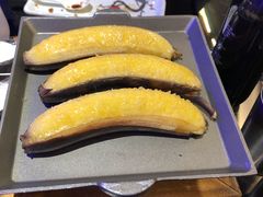 蜂蜜烤香蕉-黑门烤肉