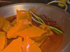 牛油红锅-王婆乔鲜鱼自助火锅(蜀汉路店)