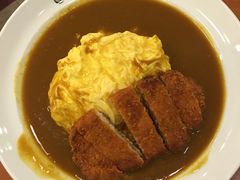 炸猪排咖喱蛋包饭-COCO壱番屋(北京平安国际金融中心店)