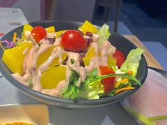 芒果酸奶沙拉-猪啊牛呀羊啊铜盘烤肉(正大广场店)