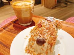 经典栗子蛋糕-Peet's Coffee皮爷咖啡(德基店)