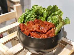 话梅罐腌黑椒牛肉粒-么肆烤肉·中式自助·烤肉大排档(街道口季佳PAI店)