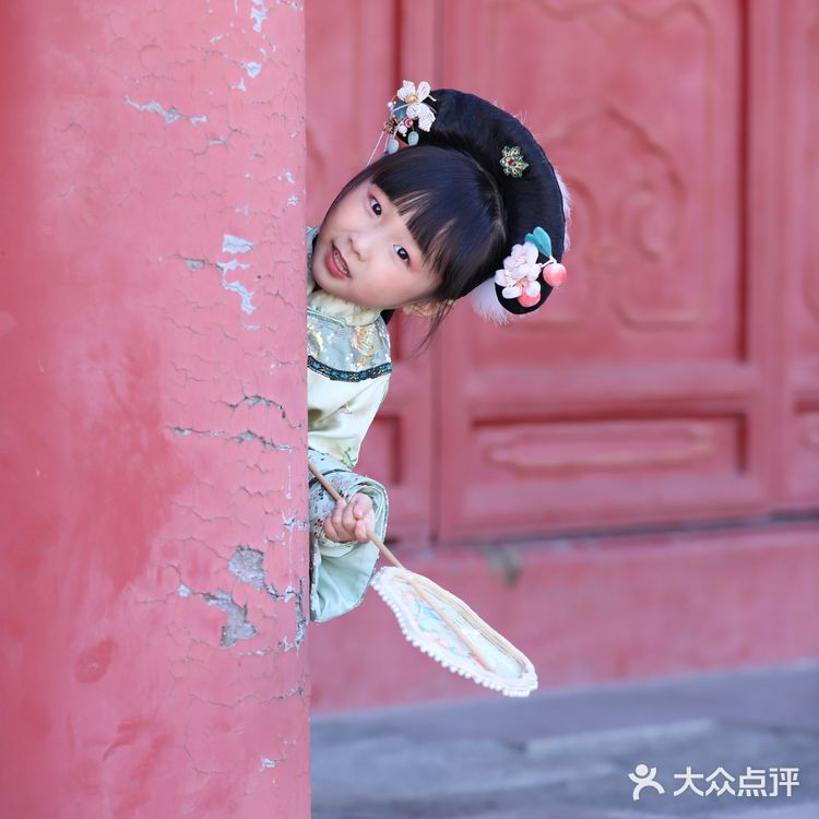 小格格打卡北京故宫[加油]