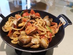 海鲜土豆面-鹰龙海畔度假酒店(咸祥店)