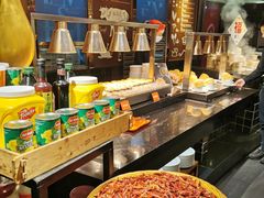 自助取餐区-四海一家自助餐(益田假日广场店)