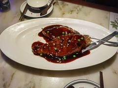 西湖醋鱼-绿茶餐厅(松江万达店)