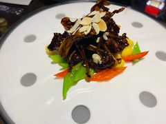 杏鲍鱼菇爆牦牛肉-应天大明王朝·南京菜(中山陵店)