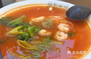 Tomato Shrimp Rice Noodles