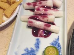 蓝莓山药-船梆煮•蒸汽海鲜·炉火烤肉(五四广场店)