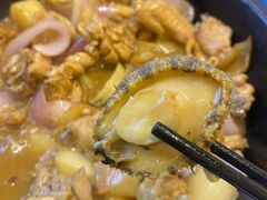 -蜀八婆鲍鱼鸡煲虾(宝安坪洲店)