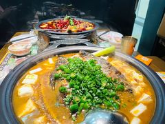 -探鱼·鲜青椒爽麻烤鱼(中天广场店)