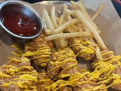 蜂蜜蒜香炸鸡块-山·烤辣鸡韩国料理(西溪路店)