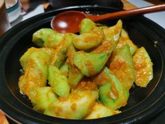 咸蛋黄啫胜瓜-猪腰一家·地道佛山菜(盐步店)