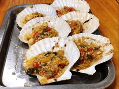 蒜蓉焗扇贝（熟蒜）3个-炒豆合作社(东四总店)