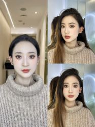 点击看大图 -杨益美学·野生眉半永久纹眉发际线
