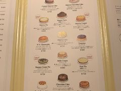 菜单-HARBS(渋谷ヒカリエ シンクス店)