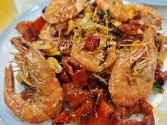 香辣虾-来之顺海鲜菜馆·青岛菜·始于1993(栈桥店)