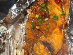 金牌锡纸鲈鱼-金掌勺东北菜(格兰晴天店)