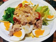 金枪鱼溏心蛋蔬菜沙拉-二丁目食堂(铁西星摩尔店)