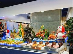 自助取餐区-聚盛源蒸汽海鲜火锅烤肉自助(巨川金海岸购物广场店)