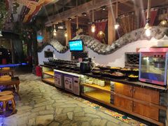 自助取餐区-老牌坊云南鱼豆花火锅(爱建店)