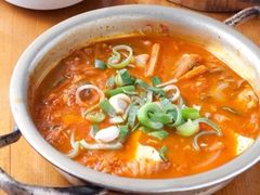 猪颈肉泡菜汤-金北顺大锅家(신사본점)