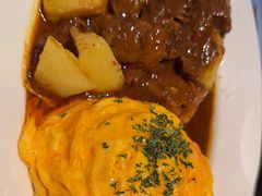 咖喱揸腩滑蛋饭-敏华冰厅(天河城店)