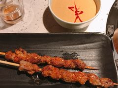 热气羊肉串-京韵胡同·酱香羊蝎子火锅涮肉(长寿路店)