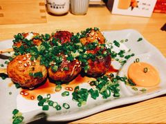 鸡肉串温泉蛋-慢走(甜水园店)
