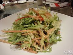 苦菊拌馓子-城南往事济南风味主题餐厅(东环店)