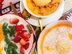 士多啤梨芒果绿茶拉面-甜心妈妈·榴莲星级糖水(北京路总店)