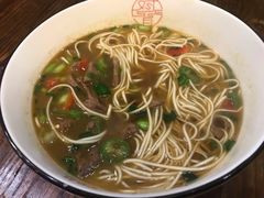 猪肝炒码面-对面面馆