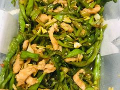 扁豆肉丝-娄三少·老北京春饼烤鸭家常菜(方庄店)