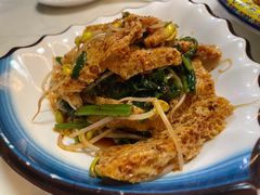 菠菜豆芽拌面筋-新疆红柳花餐厅(新洲店)