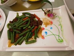 杭椒炒牛肉-银都上海菜馆(粤海东路店)