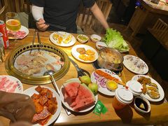 -韩京炭火烤肉自助料理(柯桥万达店)
