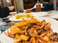 炒馕饼-巴依老爷新疆美食(工体旗舰店)