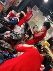 点击看大图 -T.1 hair salon烫染接发