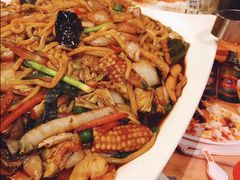 海鲜拌面-香港饭店0410(明洞店)