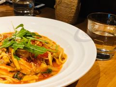 罗勒番茄菌菇意大利面-新贝乐意大利餐厅(苏州中心店)