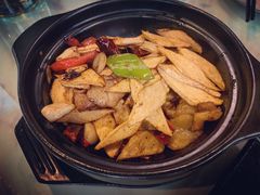 干锅杏鲍菇-烛影拾光观景餐厅·创意菜·摄影·小提琴(大唐不夜城店)