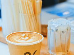 西班牙拿铁-% Arabica阿拉比卡咖啡(武康路店)