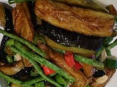茄子豇豆-鸡毛店·川菜(双楠店)