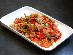 小炒黄牛肉-前门后头老北京铜锅涮肉·京味菜·烤鸭(伊藤洋华堂店)