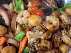 海鲜全家福-龙香居海鲜浑锅家常菜·特色驴肉