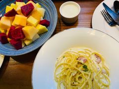 奶油培根意大利面-1861意大利餐厅(文化广场店)