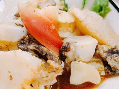 -大关领烤贝壳海鲜汤